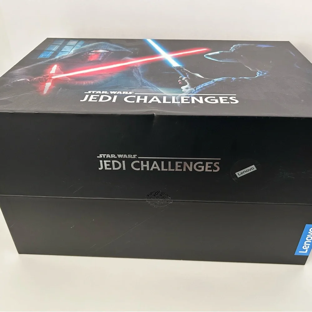Lenovo Star Wars Jedi Challenges AR headset and light saber